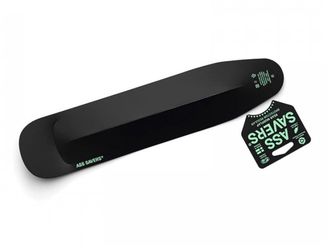 Ass Saver Brotector Mudflap Rear Mudguard - Black Regular for Mudguards - Road - Image 2