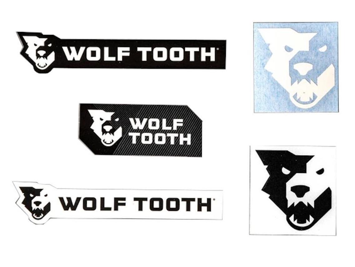 Wolf Tooth Decals - Decal Pack of 5 for Frame Protectors