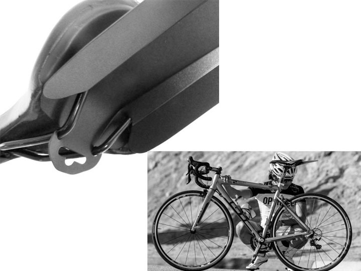 Mucky Nutz Butt Fender - Black for Mudguards - MTB - Image 3