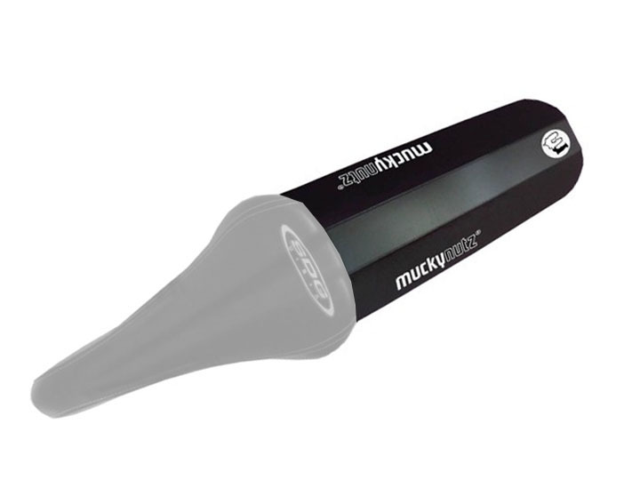 Mucky Nutz Butt Fender - Black for Mudguards - MTB
