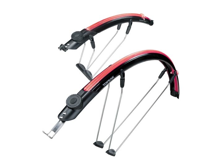Topeak Defender Iglow X Fender Set - 700c Road for Mudguards - Road - Image 2