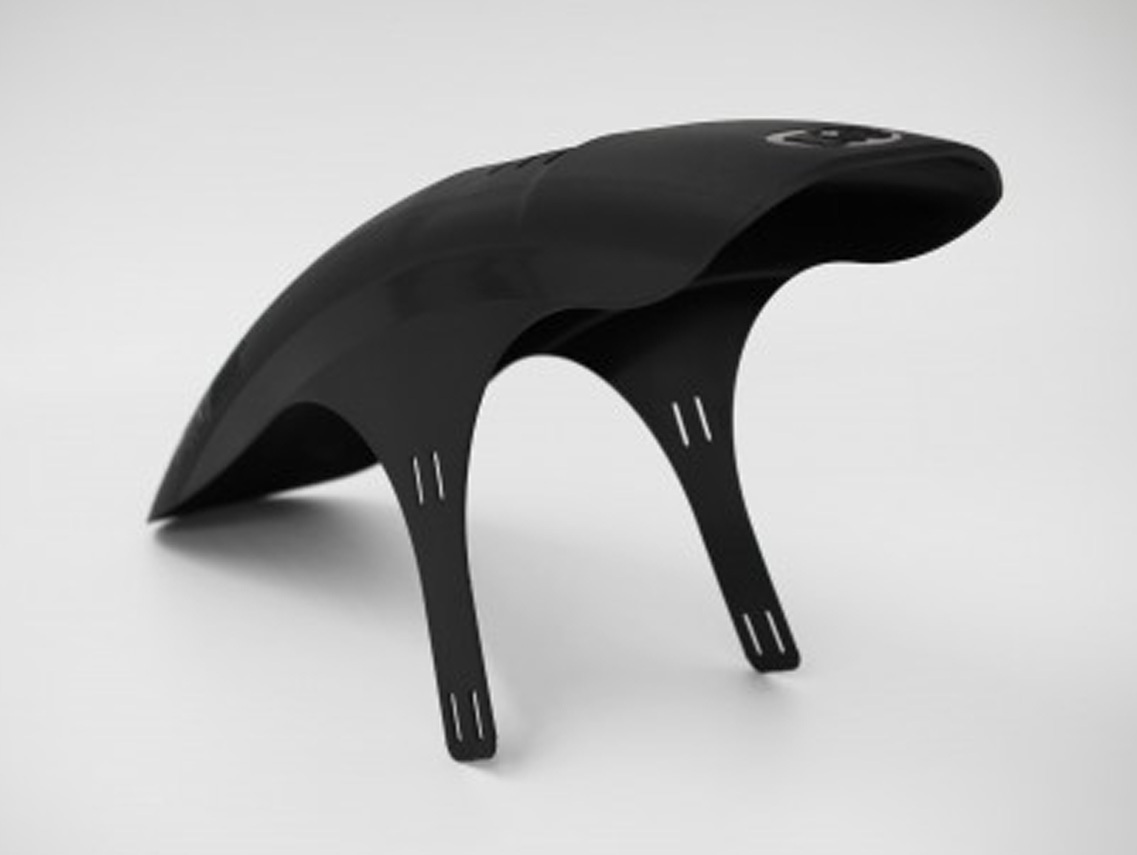 Mucky Nutz MugGuard Short - Black for Mudguards - MTB - Image 4