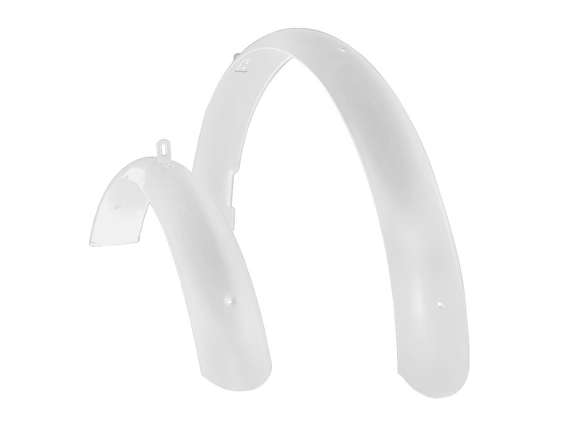 Electra Ladies Cruiser 26 Fender Set - Gloss White for Mudguards - MTB
