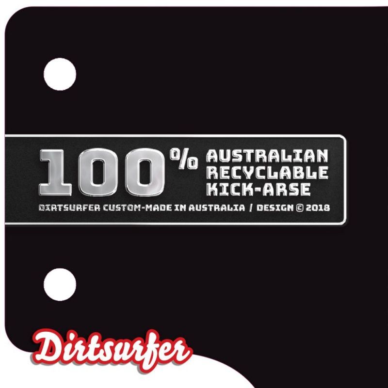 Dirtsurfer Mudguard Triweave Black for Mudguards - MTB - Image 5