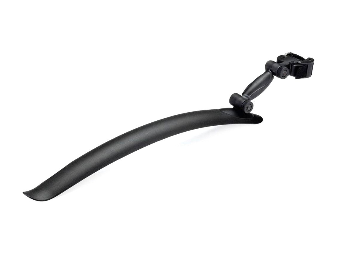 Azur M4 Armour Seatpost Mount Adjustable Rear Mudguard - Black for Mudguards - MTB