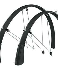 SKS Bluemels Longboard 28" 45 Black Set Mudguards for Mudguards - Road