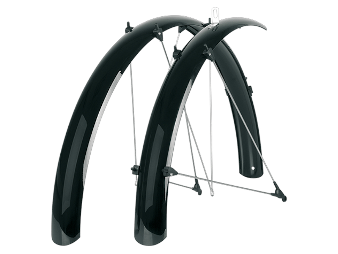 SKS Bluemels Shiny 28" 60 Black Set Mudguards for Mudguards - MTB
