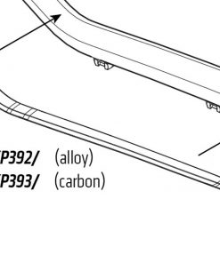 Cannondale Habit Chain Stay Protector Kit Alloy for Frame Protectors
